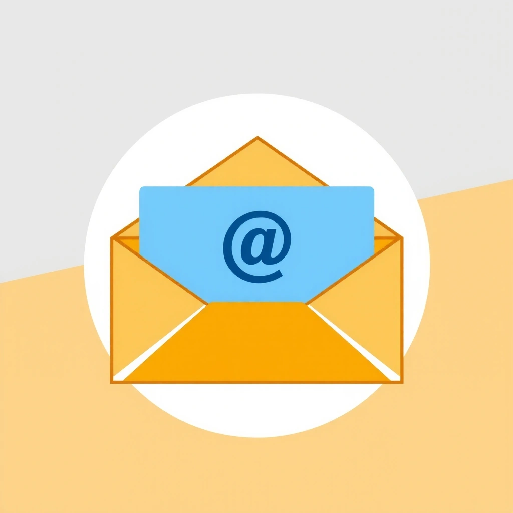 Icona di una busta da lettera per email