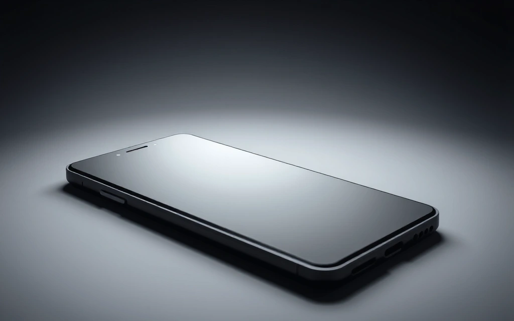 Smartphone di ultima generazione con display curvo e design elegante